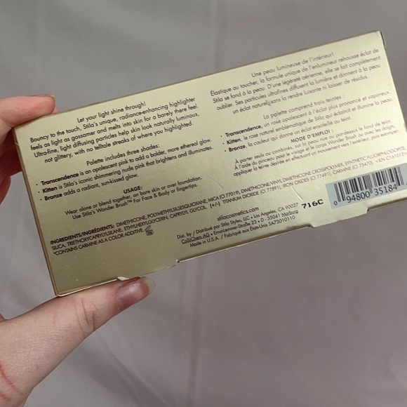 Stila Putty Discontinued Highlighter Palette Trio - Picture 2 of 4